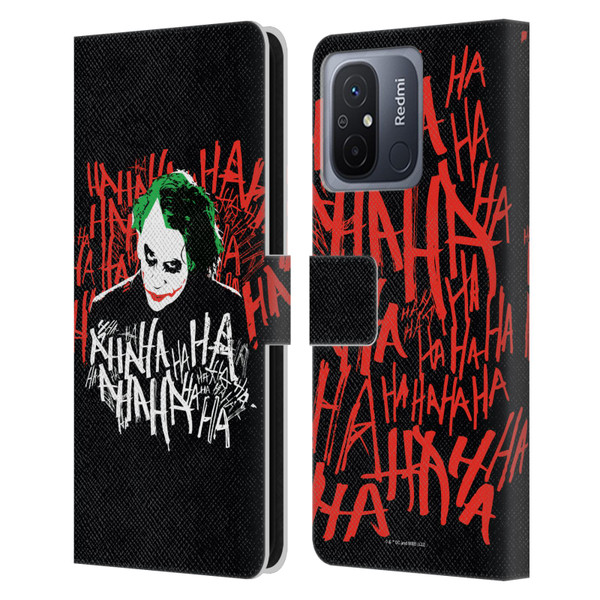 The Dark Knight Graphics Joker Laugh Leather Book Wallet Case Cover For Xiaomi Redmi 12C