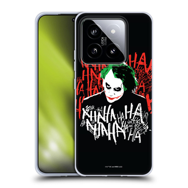 The Dark Knight Graphics Joker Laugh Soft Gel Case for Xiaomi 14