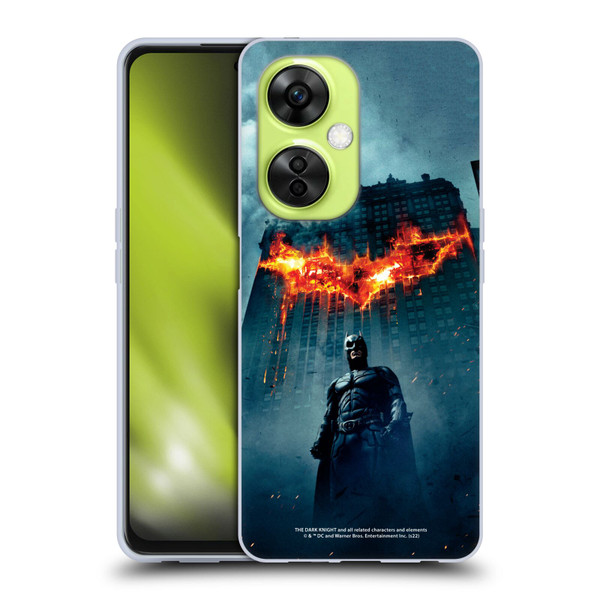The Dark Knight Key Art Batman Poster Soft Gel Case for OnePlus Nord CE 3 Lite 5G