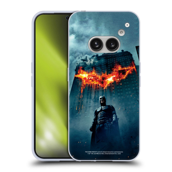 The Dark Knight Key Art Batman Poster Soft Gel Case for Nothing Phone (2a)