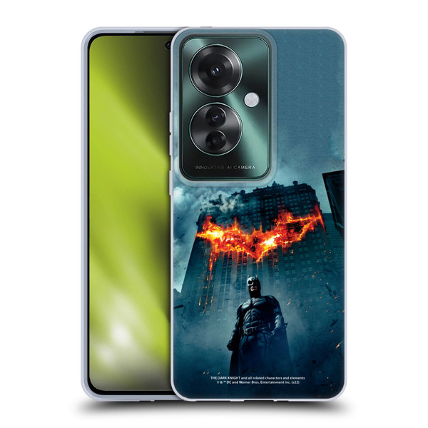 The Dark Knight Key Art Batman Poster Soft Gel Case for OPPO Reno11 F 5G / F25 Pro 5G
