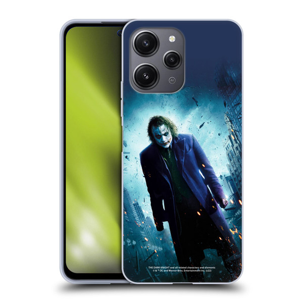 The Dark Knight Key Art Joker Poster Soft Gel Case for Xiaomi Redmi 12