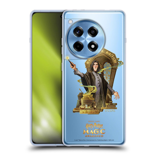 Harry Potter: Magic Awakened Characters Snape Soft Gel Case for OnePlus 12R