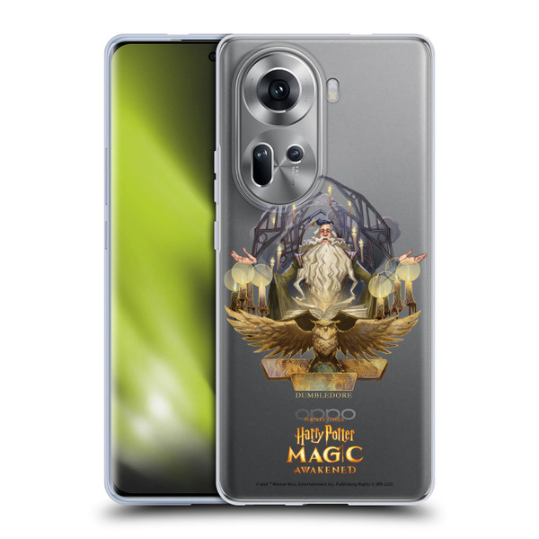 Harry Potter: Magic Awakened Characters Dumbledore Soft Gel Case for OPPO Reno11