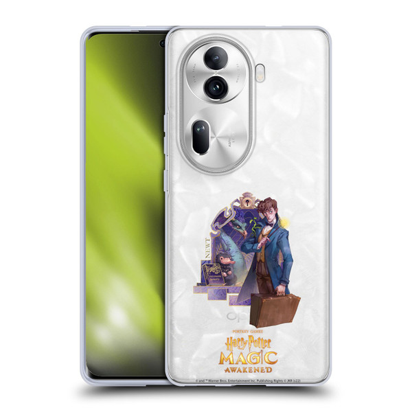 Harry Potter: Magic Awakened Characters Newt Soft Gel Case for OPPO Reno11 Pro