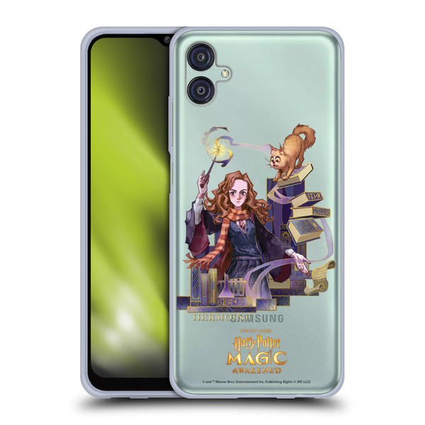 Harry Potter: Magic Awakened Characters Hermione Soft Gel Case for Samsung Galaxy M04 5G / A04e