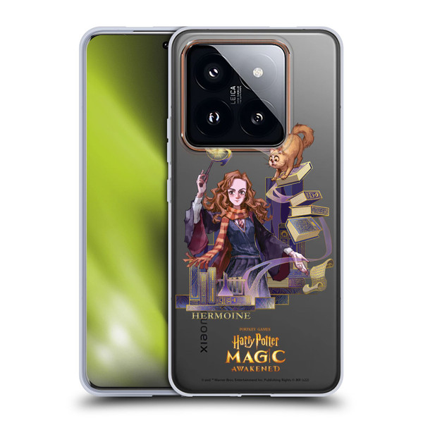 Harry Potter: Magic Awakened Characters Hermione Soft Gel Case for Xiaomi 14 Pro