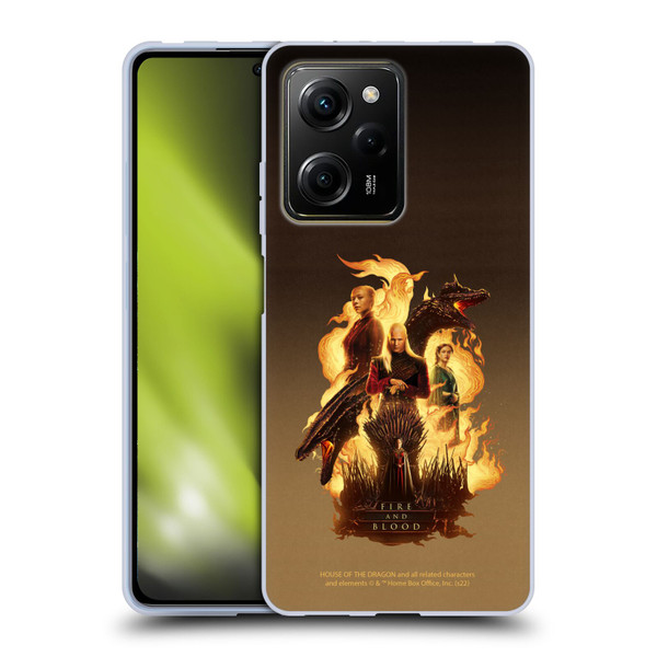 House Of The Dragon: Television Series Art Iron Throne Soft Gel Case for Xiaomi Redmi Note 12 Pro 5G