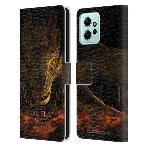 House Of The Dragon: Television Series Art Syrax Poster Leather Book Wallet Case Cover For Xiaomi Redmi 12