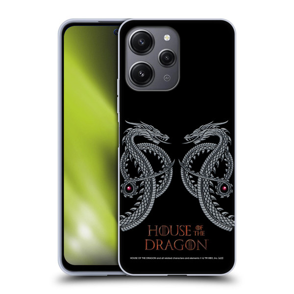 House Of The Dragon: Television Series Graphics Dragon Soft Gel Case for Xiaomi Redmi 12