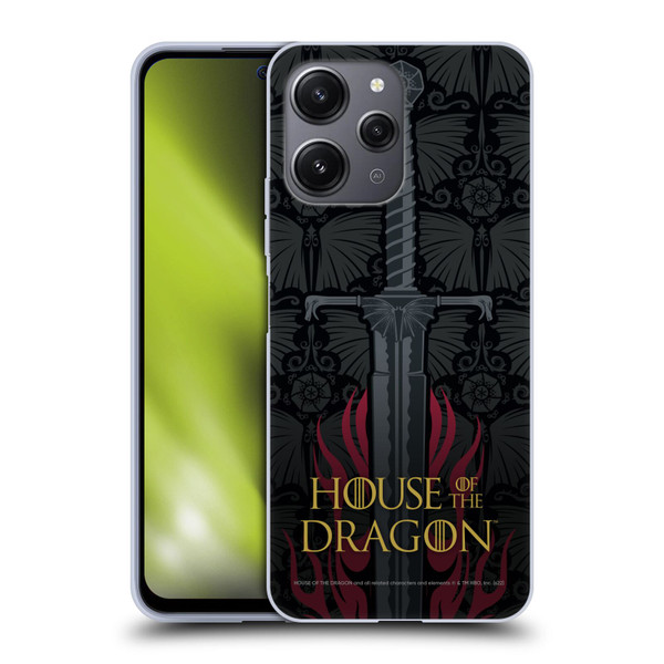 House Of The Dragon: Television Series Graphics Sword Soft Gel Case for Xiaomi Redmi 12