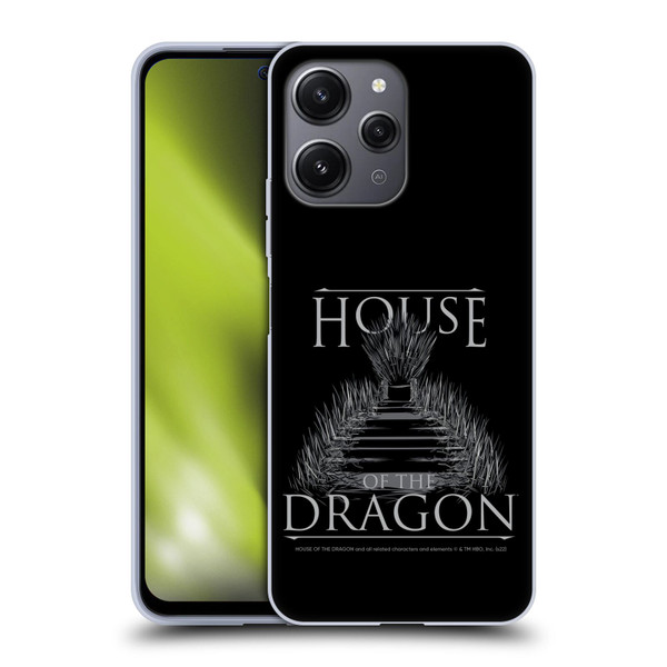 House Of The Dragon: Television Series Graphics Iron Throne Soft Gel Case for Xiaomi Redmi 12