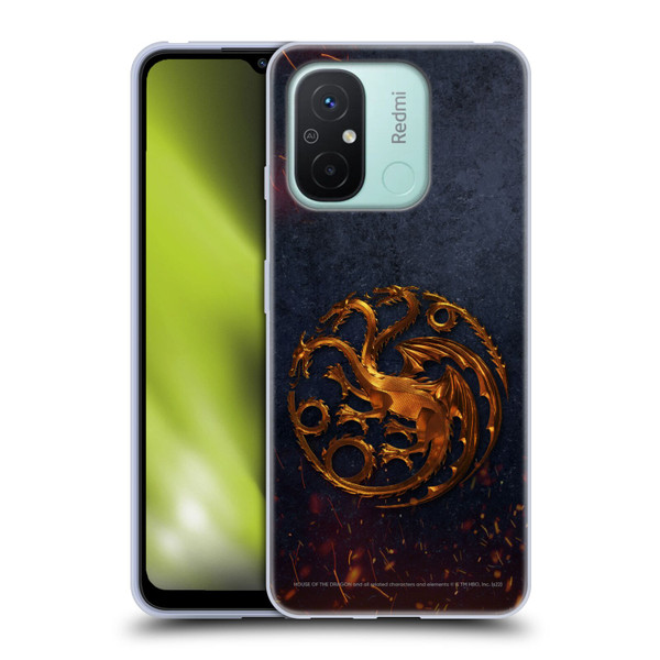 House Of The Dragon: Television Series Graphics Targaryen Emblem Soft Gel Case for Xiaomi Redmi 12C