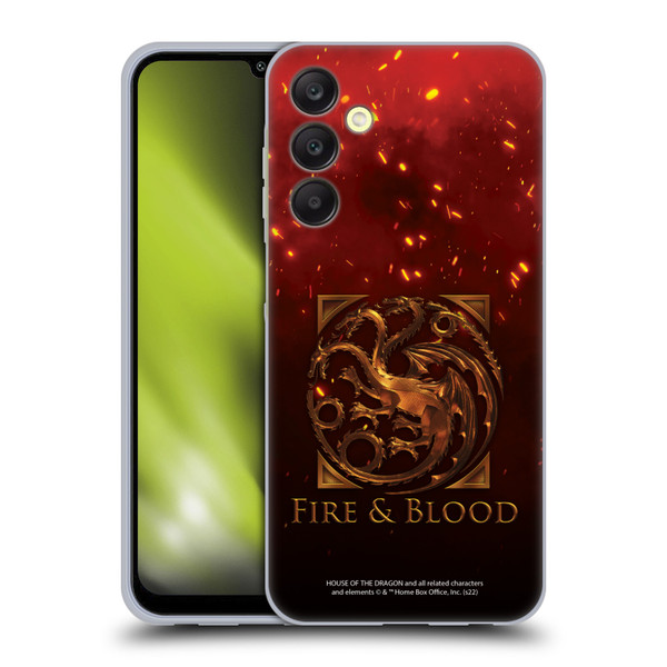 House Of The Dragon: Television Series Key Art Targaryen Soft Gel Case for Samsung Galaxy A25 5G