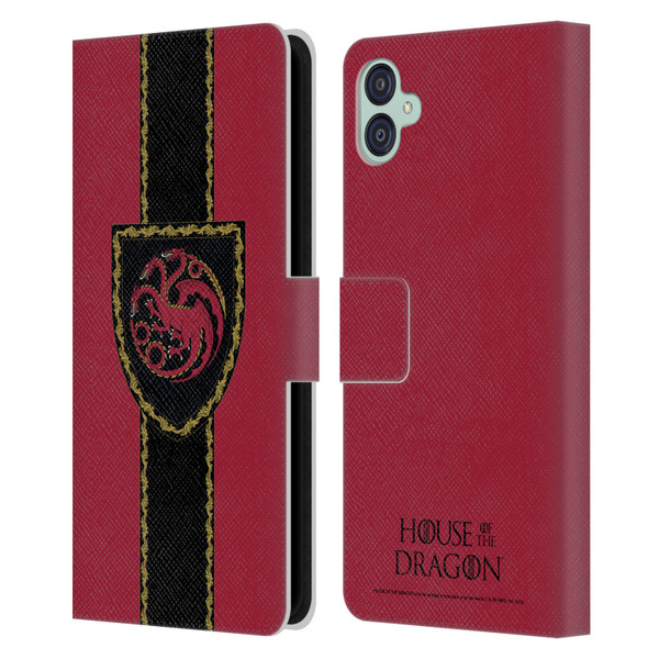 House Of The Dragon: Television Series Graphics Shield Leather Book Wallet Case Cover For Samsung Galaxy M04 5G / A04e