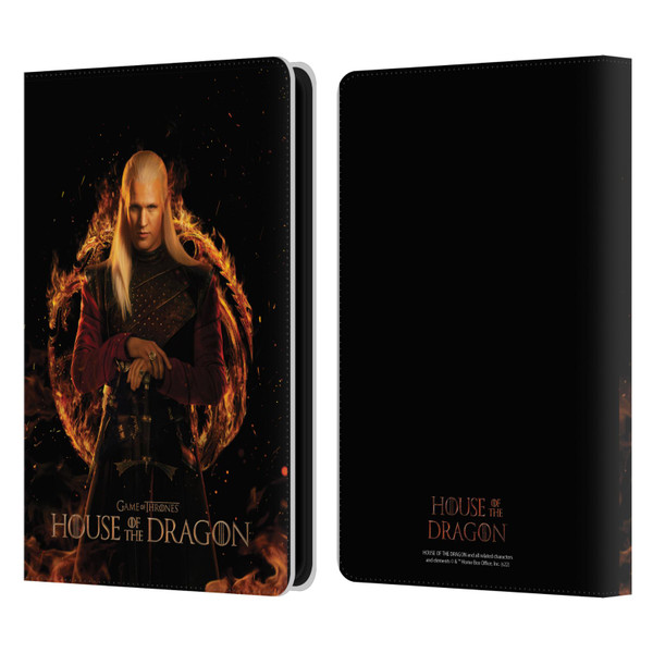 House Of The Dragon: Television Series Key Art Daemon Leather Book Wallet Case Cover For Amazon Kindle Paperwhite 5 (2021)