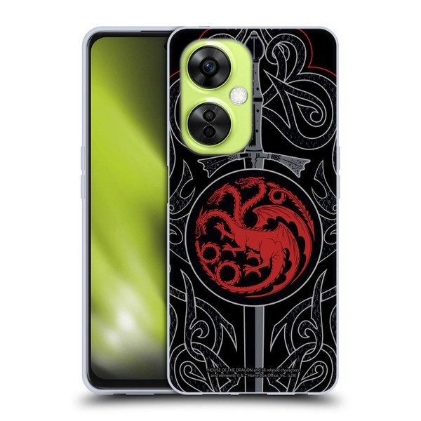 House Of The Dragon: Television Series Season 2 Graphics Daemon Targaryen Sword Soft Gel Case for OnePlus Nord CE 3 Lite 5G