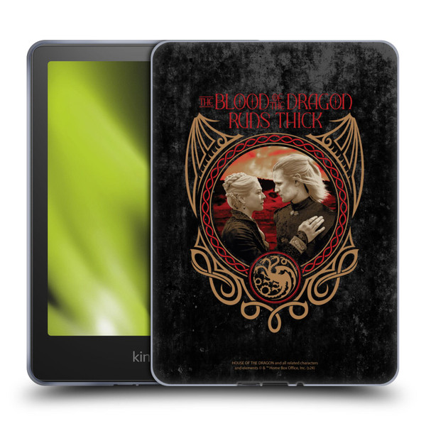 House Of The Dragon: Television Series Season 2 Graphics Blood Of The Dragon Soft Gel Case for Amazon Kindle Paperwhite 5 (2021)