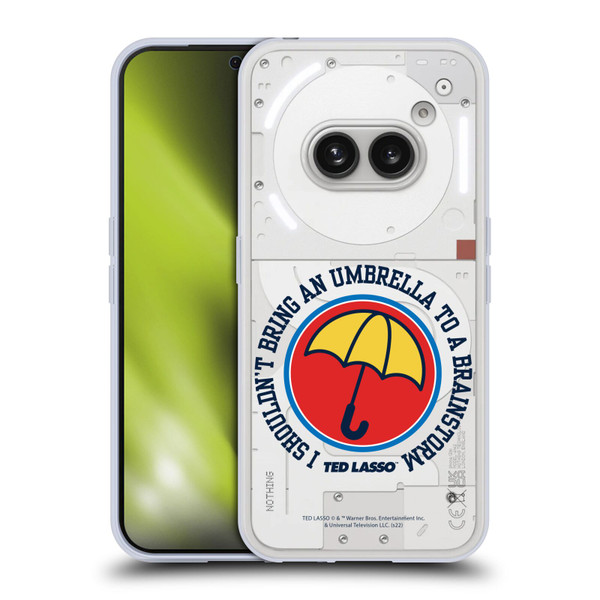 Ted Lasso Season 2 Graphics Umbrella Soft Gel Case for Nothing Phone (2a)