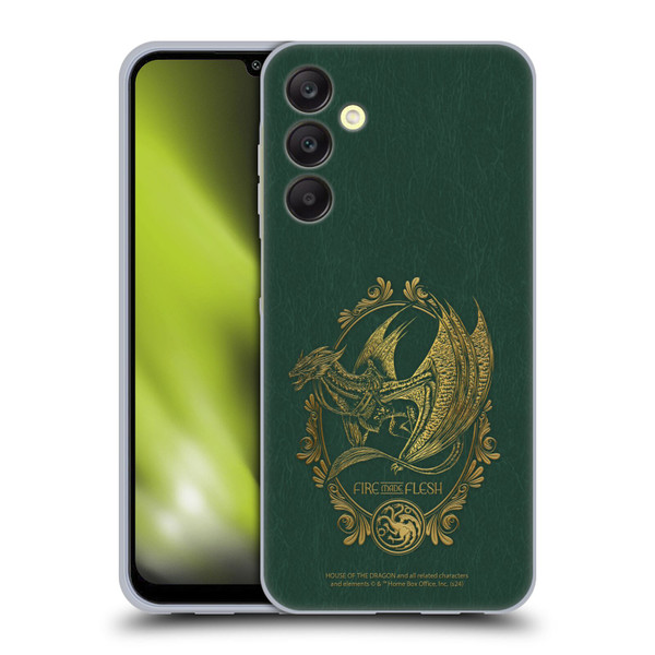 House Of The Dragon: Television Series Season 2 Graphics Fire Made Flesh Soft Gel Case for Samsung Galaxy A25 5G