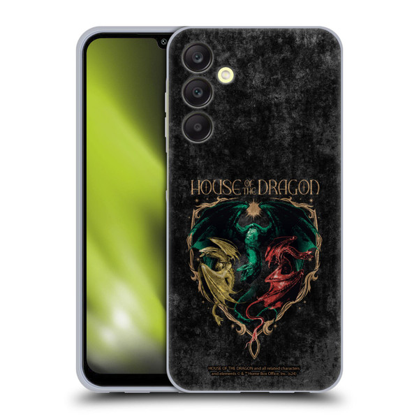 House Of The Dragon: Television Series Season 2 Graphics Dragons Soft Gel Case for Samsung Galaxy A25 5G