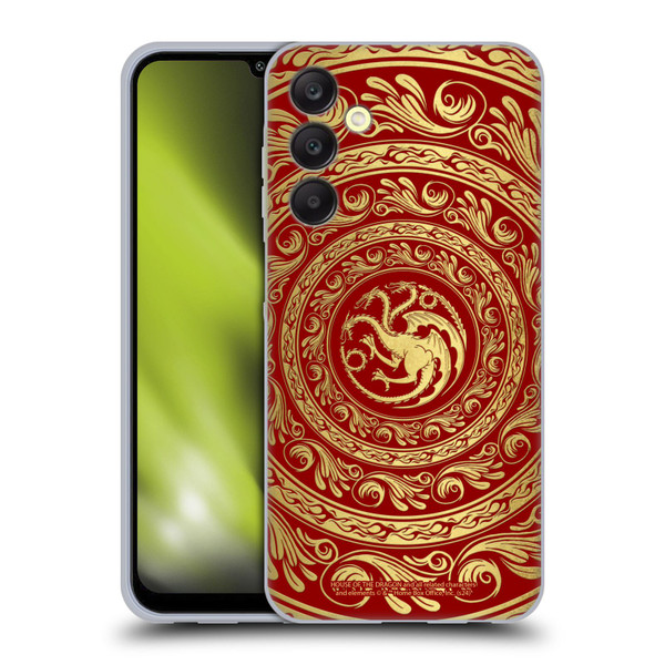 House Of The Dragon: Television Series Season 2 Graphics Targaryen Logo Soft Gel Case for Samsung Galaxy A25 5G