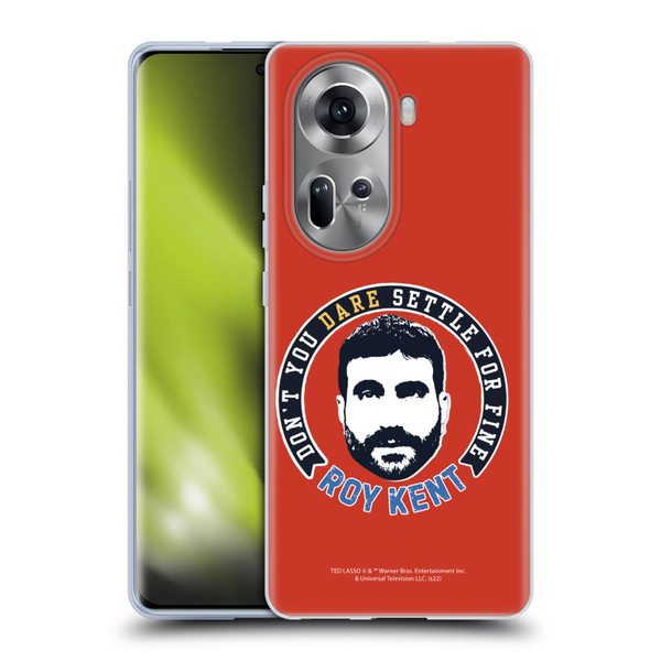 Ted Lasso Season 2 Graphics Roy Kent Soft Gel Case for OPPO Reno11