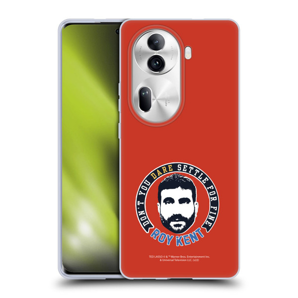 Ted Lasso Season 2 Graphics Roy Kent Soft Gel Case for OPPO Reno11 Pro