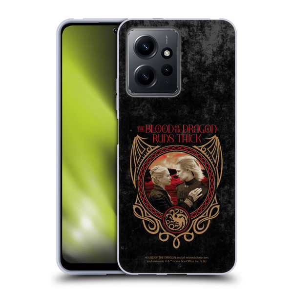 House Of The Dragon: Television Series Season 2 Graphics Blood Of The Dragon Soft Gel Case for Xiaomi Redmi Note 12 4G