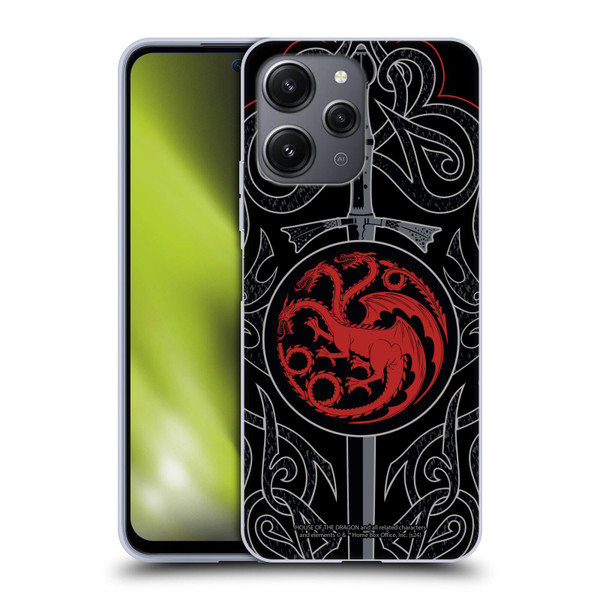 House Of The Dragon: Television Series Season 2 Graphics Daemon Targaryen Sword Soft Gel Case for Xiaomi Redmi 12