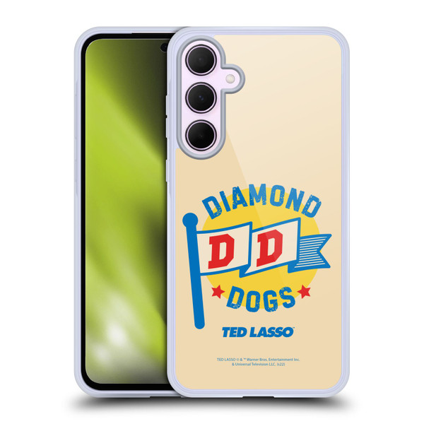 Ted Lasso Season 2 Graphics Diamond Dogs Soft Gel Case for Samsung Galaxy A35 5G