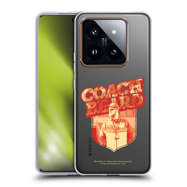 Ted Lasso Season 2 Graphics Coach Beard Soft Gel Case for Xiaomi 14 Pro