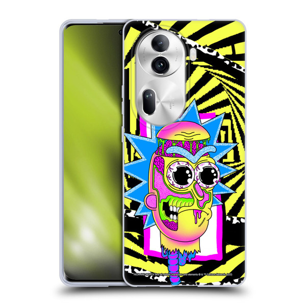 Rick And Morty Season 1 & 2 Graphics Rick Soft Gel Case for OPPO Reno11 Pro