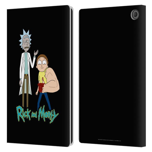 Rick And Morty Season 3 Character Art Rick and Morty Leather Book Wallet Case Cover For Amazon Fire Max 11 2023