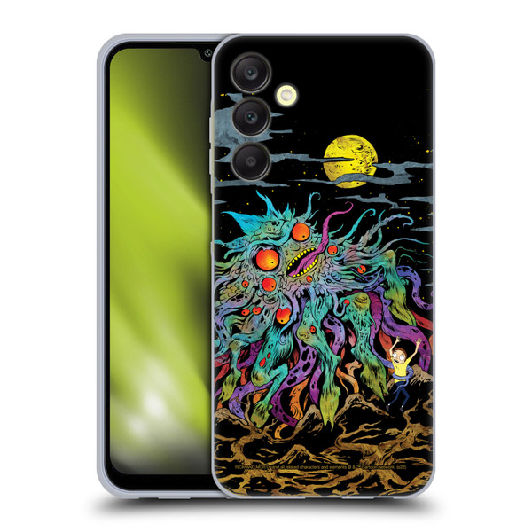 Rick And Morty Season 1 & 2 Graphics The Dunrick Horror Soft Gel Case for Samsung Galaxy A25 5G