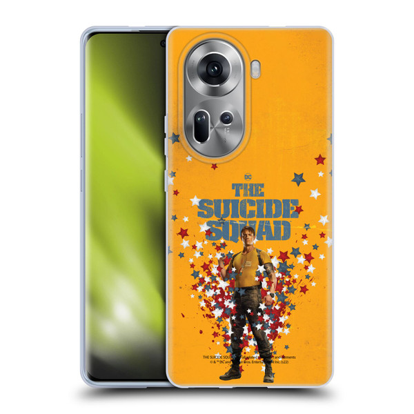 The Suicide Squad 2021 Character Poster Rick Flag Soft Gel Case for OPPO Reno11