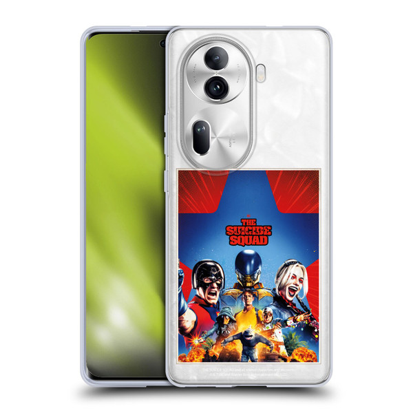 The Suicide Squad 2021 Character Poster Group Soft Gel Case for OPPO Reno11 Pro