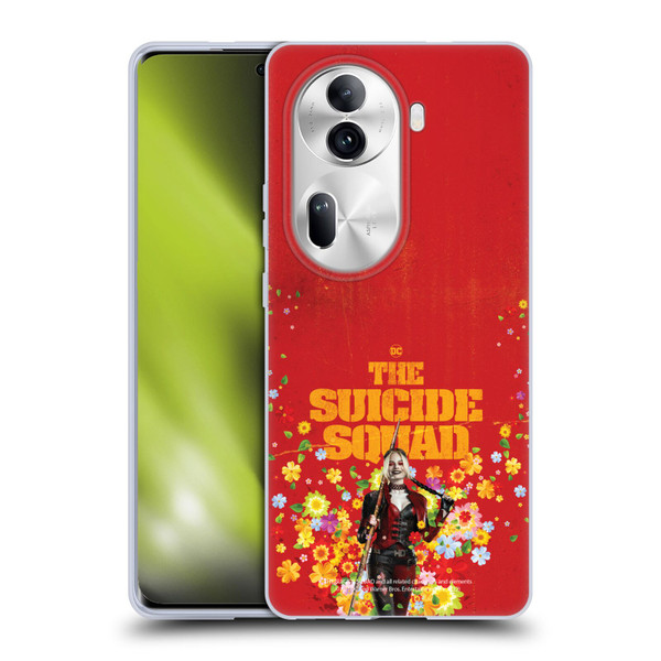 The Suicide Squad 2021 Character Poster Harley Quinn Soft Gel Case for OPPO Reno11 Pro