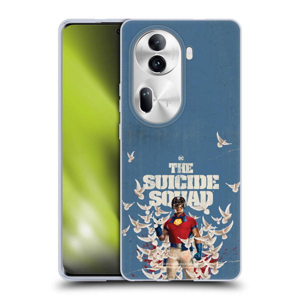 The Suicide Squad 2021 Character Poster Peacemaker Soft Gel Case for OPPO Reno11 Pro