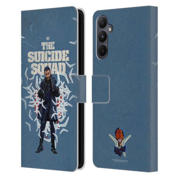 The Suicide Squad 2021 Character Poster Captain Boomerang Leather Book Wallet Case Cover For Samsung Galaxy A05s