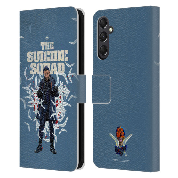 The Suicide Squad 2021 Character Poster Captain Boomerang Leather Book Wallet Case Cover For Samsung Galaxy A24 4G / M34 5G