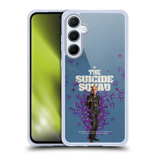 The Suicide Squad 2021 Character Poster Thinker Soft Gel Case for Samsung Galaxy A55 5G