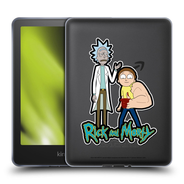 Rick And Morty Season 3 Character Art Rick and Morty Soft Gel Case for Amazon Kindle Paperwhite 5 (2021)