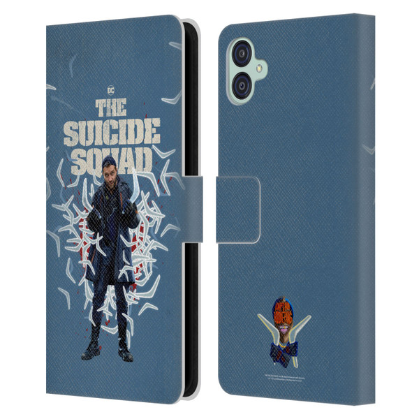 The Suicide Squad 2021 Character Poster Captain Boomerang Leather Book Wallet Case Cover For Samsung Galaxy M04 5G / A04e