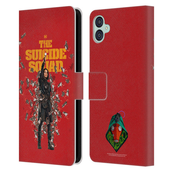 The Suicide Squad 2021 Character Poster Ratcatcher Leather Book Wallet Case Cover For Samsung Galaxy M04 5G / A04e