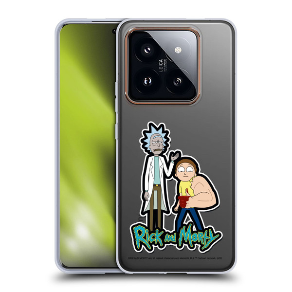 Rick And Morty Season 3 Character Art Rick and Morty Soft Gel Case for Xiaomi 14 Pro