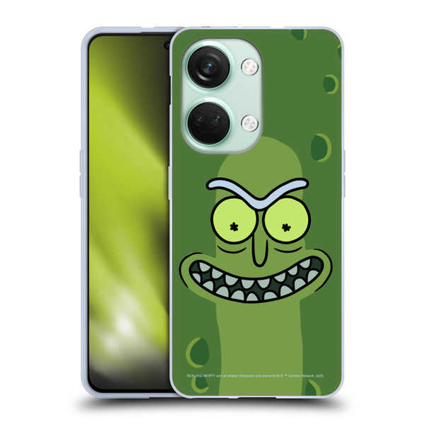 Rick And Morty Season 3 Graphics Pickle Rick Soft Gel Case for OnePlus Nord 3 5G