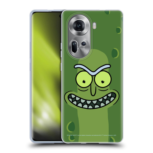 Rick And Morty Season 3 Graphics Pickle Rick Soft Gel Case for OPPO Reno11
