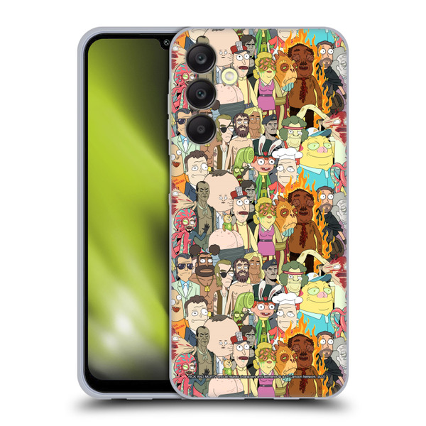 Rick And Morty Season 3 Graphics Interdimensional Space Cable Soft Gel Case for Samsung Galaxy A25 5G