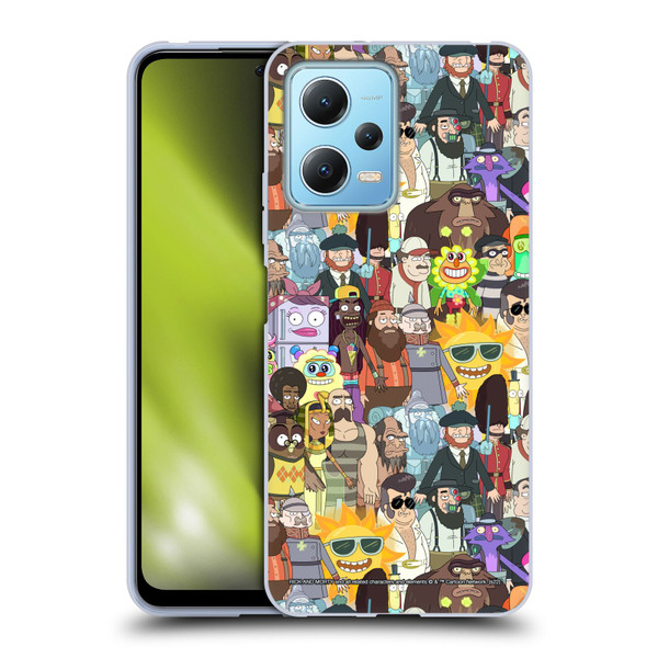 Rick And Morty Season 3 Graphics Parasite Soft Gel Case for Xiaomi Redmi Note 12 5G